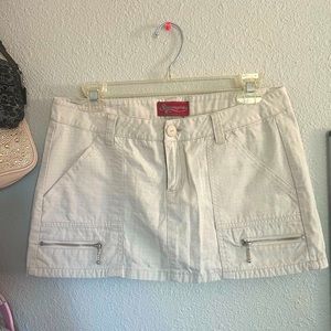 Mini cargo skirt